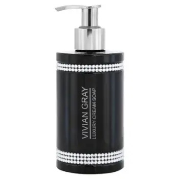 Sapun i lëngshëm për duar Vivian Grey Black Crystals Luxury Cream Soap, 250 ml