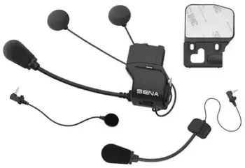 Komplet montimi për helmetë Sena S-0318, altoparlantë të hollë, universal për 50S 30K 20S, i zi