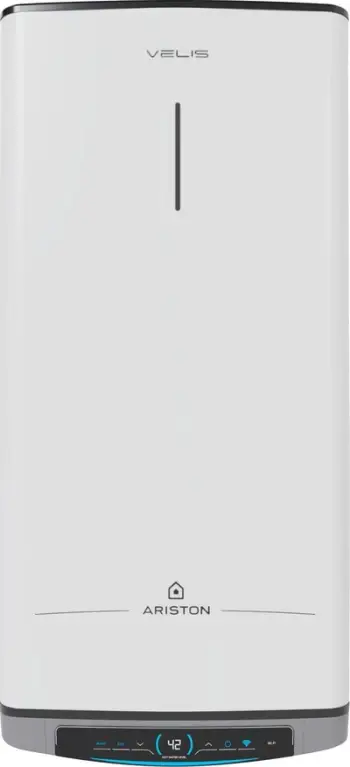Boiler elektrik Ariston Velis Dune Wifi 80L, montim në mur, i bardhë