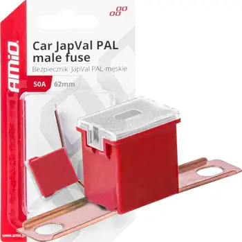 Siguresë automobilistike AMiO 03429 JapVal PAL, 50A, e kuqe