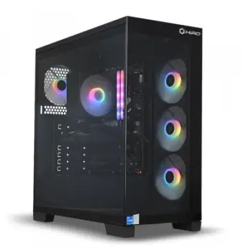 Kompjuter gaming HIRO Aurora ZKG R7F5070 B01, Ryzen 7 8700F, RTX 5070 12GB, 32GB RAM, 1TB SSD