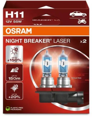 Llamba auto Osram Night Breaker Laser 64211NL 2HB H11, 12V, 55W