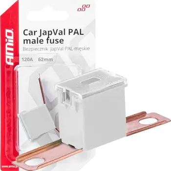 Siguresë automobilistike AMiO Fuse 03434 120, e bardhë