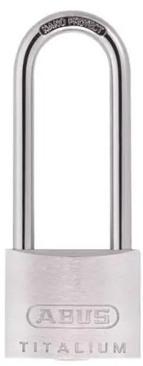 Dry Abus 54TI Titalium, 40mm, hark i gjatë, argjendtë