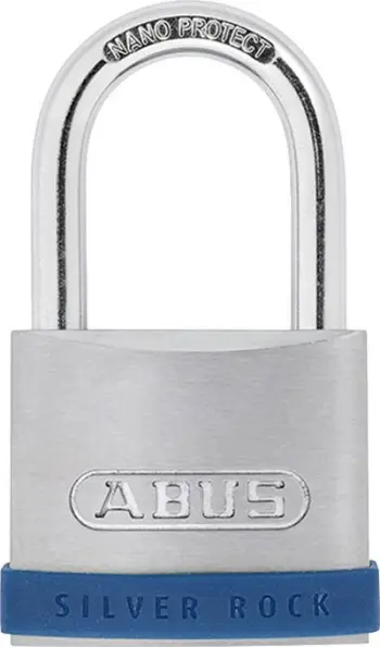 Dry Abus Silver Rock 5, 50mm, standard, ngjyrë çeliku