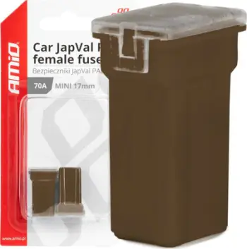 Siguresë makine AMiO 03448, 70A, mini JapVal PAL, ngjyrë kafe