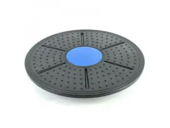 Disk balancues për ushtrime, e zezë me qendër blu. UNIMIKS