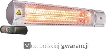 Ngrohës infra të kuqe Selfa XD-Y, 2000W, IP55, i zi