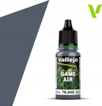 Bojë akrilike ajrore Vallejo Game Air VJP76048, 18ml, Sombre Grey