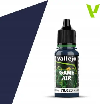 Bojë akrilike ajrore Vallejo Game Air VJP76020, 18ml, Imperial Blue