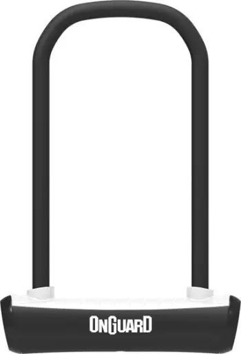 Dry biçiklete OnGuard Lock Neon Mini (8155WH), 90x140 mm, i bardhë/i zi