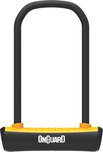 Dry biçiklete OnGuard U-Lock Neon (8153OR), 115x230 mm, i zi/portokalli