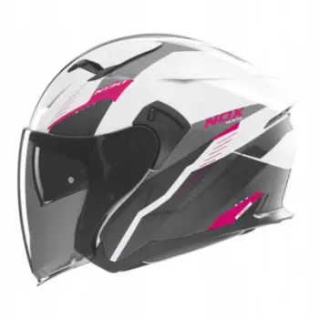 Helmetë motori Nox N130 Open Jet, madhësia L, gri