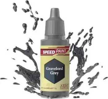 Bojë akrilike Army Painter Speedpaint Gravelord Grey, 18ml, gri e errët