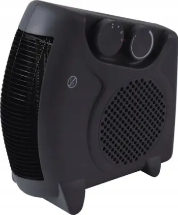 Ngrohës me ventilator Farel, 2000W, 3 nivele, i zi