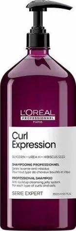 Shampo për flokë kaçurrela L'Oréal Professionnel Serie Expert Expression, profesional, 1500ml