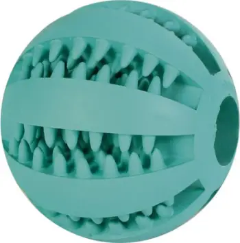 Top bejsbolli për qen Trixie TX-3289 Dentafun Mintfresh, 7cm, i gjelbër