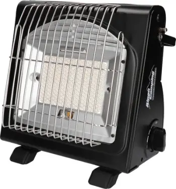 Ngrohës portativ me gaz Home, 1.7 kW, pllaka qeramike, i zi