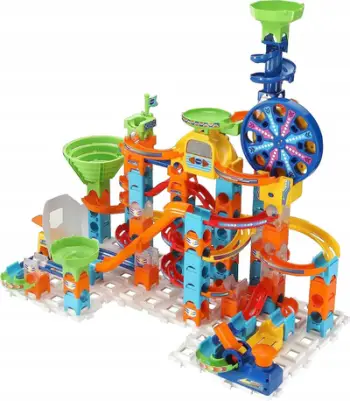 Set ndërtimi me toptha VTech Marble Rush Ultimate Set XL100 E, elektronik, shumëngjyrësh