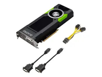 Kartelë grafike NVIDIA Quadro P5000, 16GB GDDR5X, 2560 CUDA, e zezë
