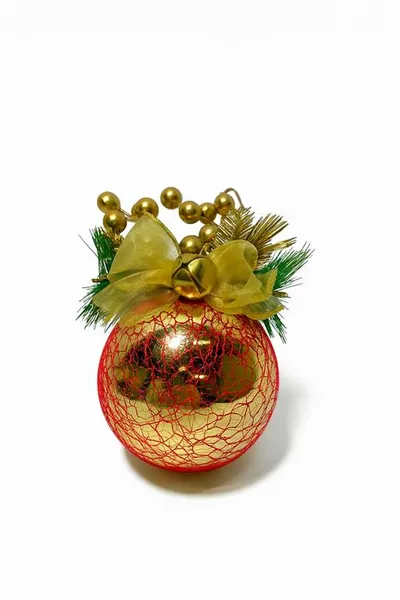 Top dekorues 17x13cm, kuqe/gold. UNIMIKS - 2