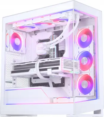 Set ndriçimi DRGB Phanteks NV5 Premium, 4 shirita LED, për kasë NV5, i bardhë