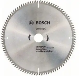 Disk gërryes Bosch Eco, 30x254 mm, 80 dhëmbë