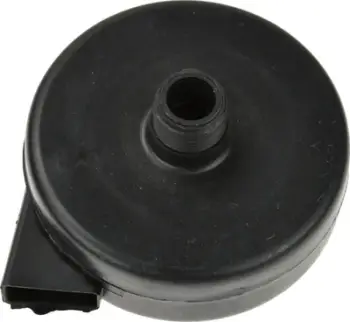 Filtër ajri për kompresor Hepa, hyrje 3/8" 16mm, plastik i zi