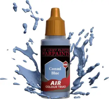 Bojë akrilike për aerograf Army Painter Warpaints Air, Consul Blue, blu e errët
