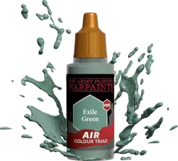 Bojë akrilike për aerograf Army Painter Warpaints Air Exile Green, 30 g, jeshile