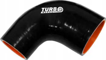 Reduktim silikoni 90° TurboWorks Pro, 70-102mm, i zi