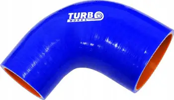 Reduktim silikoni 90° TurboWorks Pro Blue, 70-102mm, blu