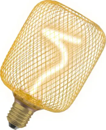 Llambë dekorative OSRAM Decor LED Spiral Filament Square, E27, 3.5W, ari