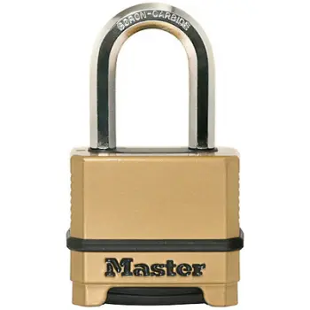 Dry numrash MasterLock Excell M175EURDLF, trup 50mm, varëse 9mm, i argjendtë