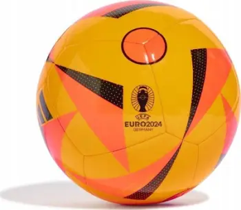 Top futbolli adidas Euro24 Club IP1615, për bar natyral, portokalli
