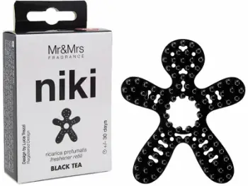 Aromë për veturë Mr&Mrs Fragrance Niki Big Black Tea pMRS06, rimbushje