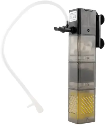 Filter akuariumi Aqua Natura, mekanik dhe biologjik, 90x85x300 mm, transparent