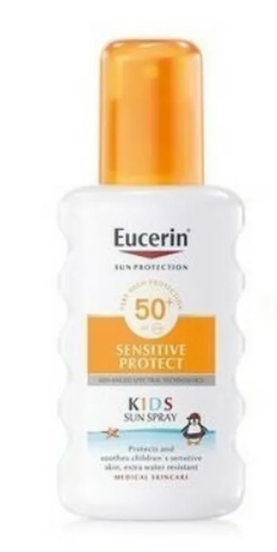 Krem mbrojtës ndaj diellit Eucerin SPF 50+ Sensitive Protect, 200 ml - 1