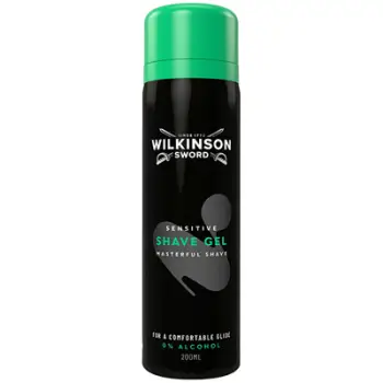 Xhel për rroje për lëkurë të ndjeshme (Shave Gel) Wilkinson Sword, 200 ml