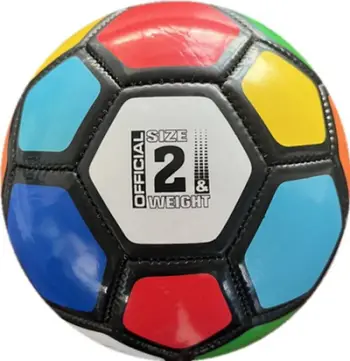 Top futbolli Enero Junior Team, madhësia 2, plastik, shumëngjyrësh