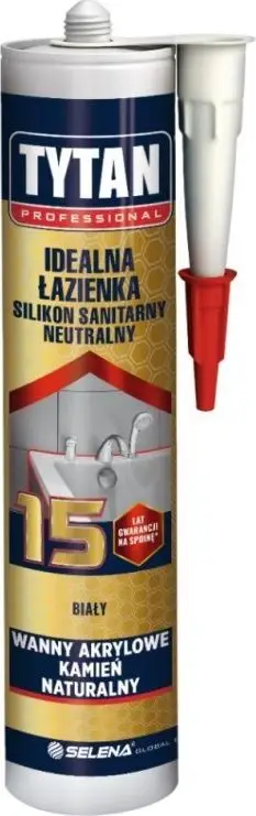 Silikon sanitar Tytan Ideal Bathroom, neutral, 280ml, transparent