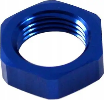 Arrë alumini TurboWorks AN10 7/8-12, për sisteme vaji uji karburanti, blu