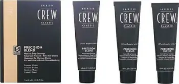 Set ngjyre flokësh American Crew Precision Blend Light 7/8, 3 x 40ml, për meshkuj
