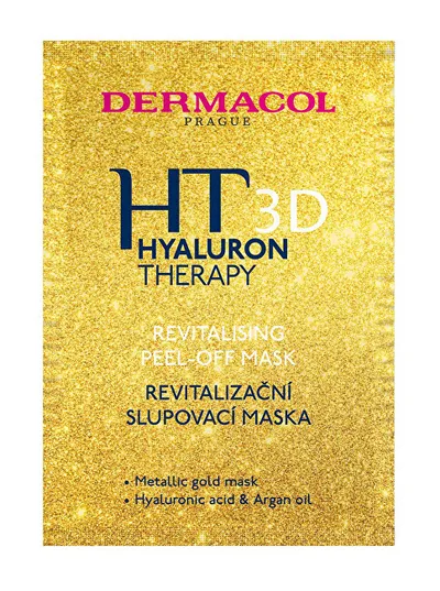 Maskë peeling fytyre Dermacol Revi The Revitalization Hyaluron Therapy 3D, rigjallëruese, 15ml - 1