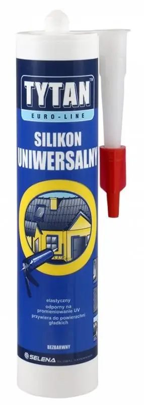 Silikon universal Tytan Euro-Line, 310ml, i bardhë