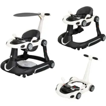 Dubak multifunksional Baby Center Melandi, i bardhë/zi 688