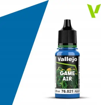 Bojë akrilike për airbrush Vallejo Game Air Magic Blue VJP76021, mat, 18ml, blu