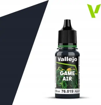 Bojë akrilike për airbrush Vallejo Game Air VJP76019, 18ml, Night Blue
