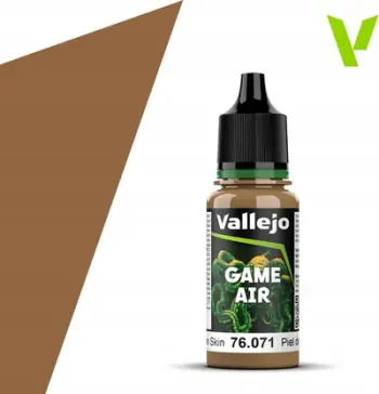 Bojë akrilike për airbrush Vallejo Game Air VJP76071, 18ml, ngjyra Barbarian Skin