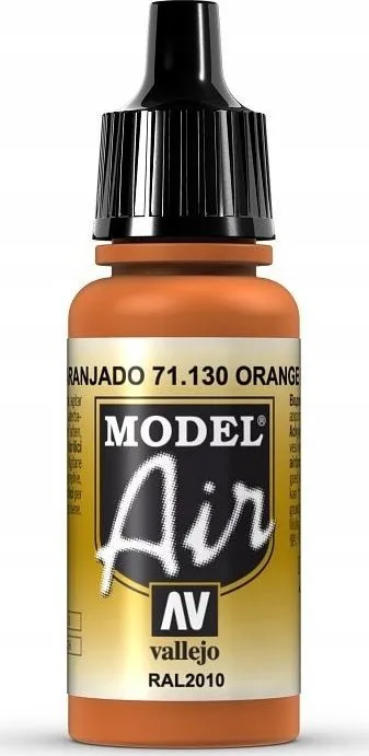 Bojë akrilike për airbrush Vallejo Model Air Orange Rust, 17ml, mat - 1